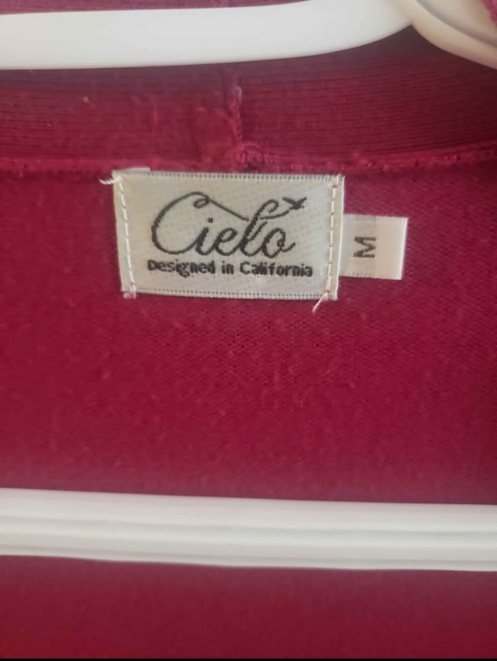 Cielo Open-Front Cardigan Sweater - Raspberry Pink - Picture 2 of 5